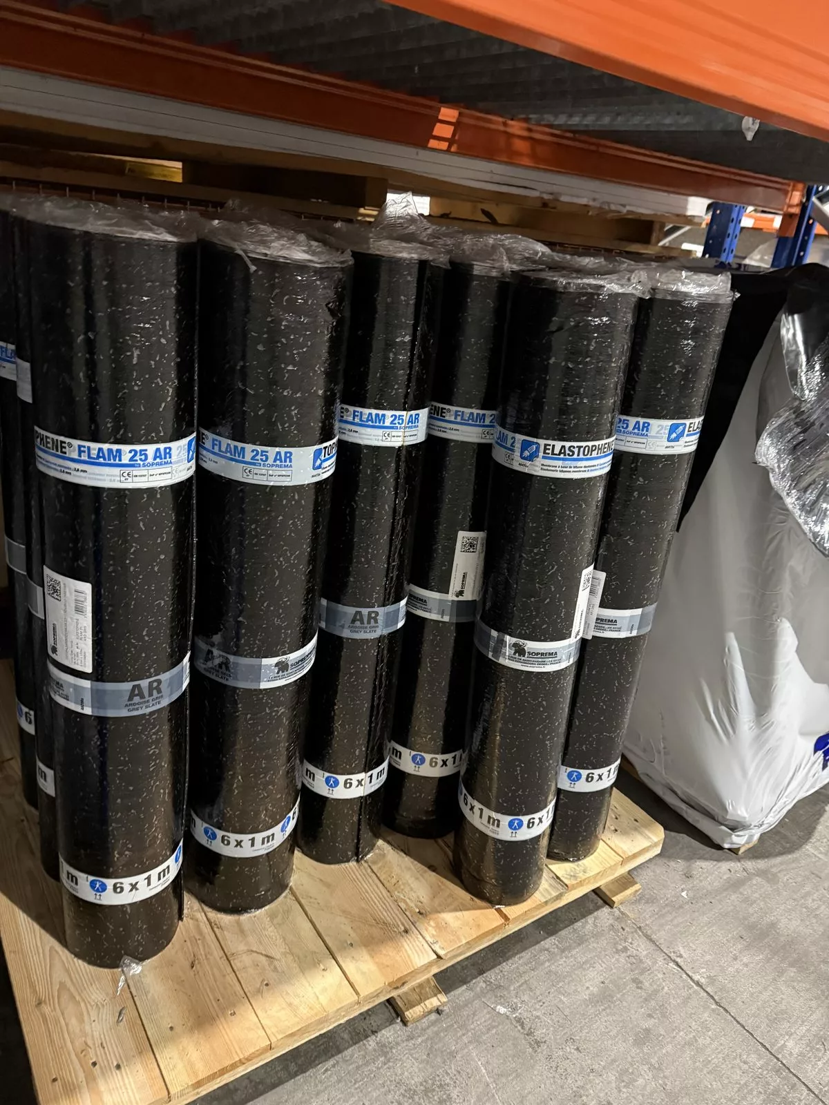 Rouleaux d'étanchéité bitumineuse